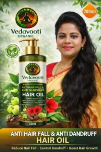 anti hair fall and anti dandruff hair oil