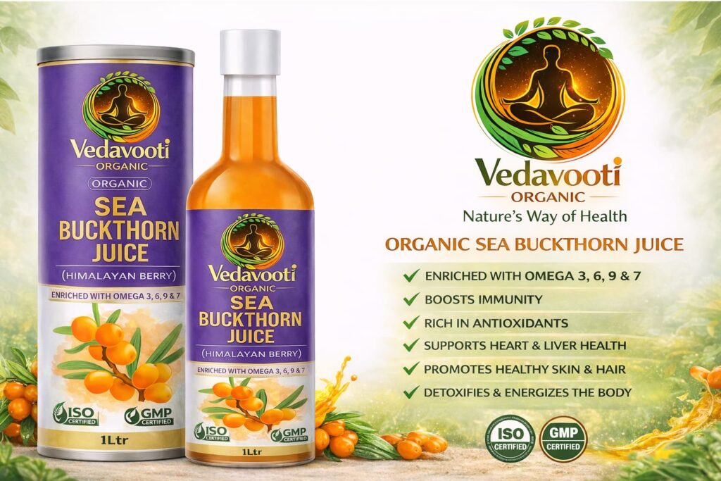 veda vooti organic sea buckthorn juice
